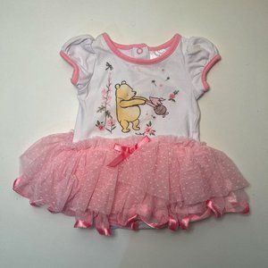 Disney Baby Pooh and Piglet Tutu Onesie Dress